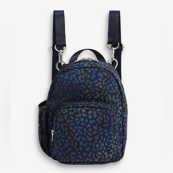 Fabletics Handbags - Fabletics Mini Backpack | Leopard Print Crossbody Sport Bag Athleisure